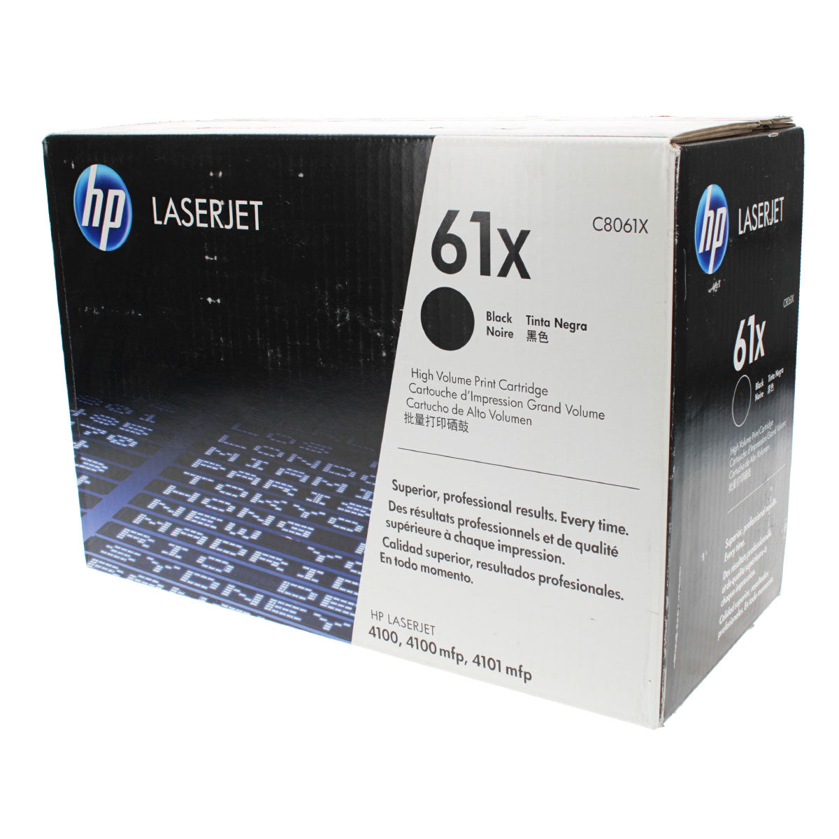 OEM HP 61XL (C8061X) Toner Cartridge, Black, 10K High Yield