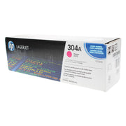 OEM HP 304A (CC533A) Toner Cartridge, Magenta, 2.8K Yield