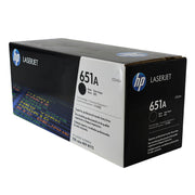 OEM HP 651A (CE340A) Toner Cartridge, Black, 13.5K Yield