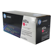 OEM HP 651A (CE343A) Toner Cartridge, Magenta, 16K Yield