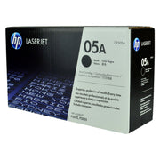 OEM HP 05A (CE505A) Toner Cartridge, Black, 2.3K Yield