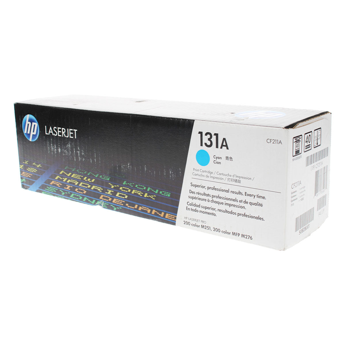 OEM HP 131A (CF211A) Toner Cartridge, Cyan, 1.8K Yield