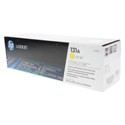 OEM HP 131A (CF212A) Toner Cartridge, Yellow, 1.8K Yield