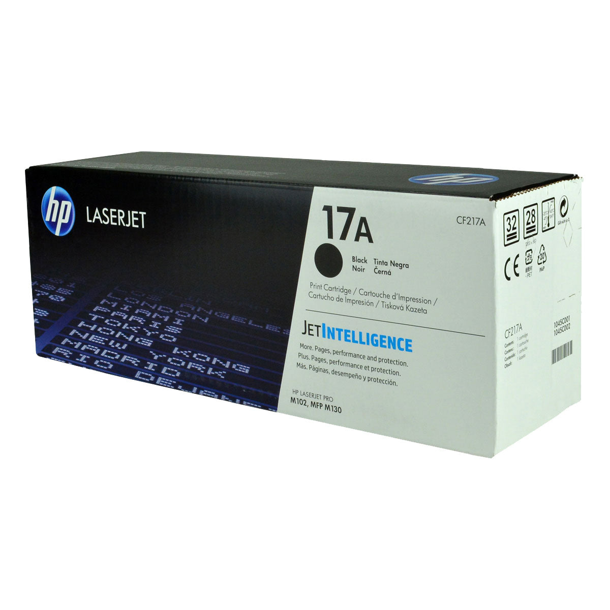 OEM HP 17A (CF217A) Toner Cartridge, Black, 1.6K Yield