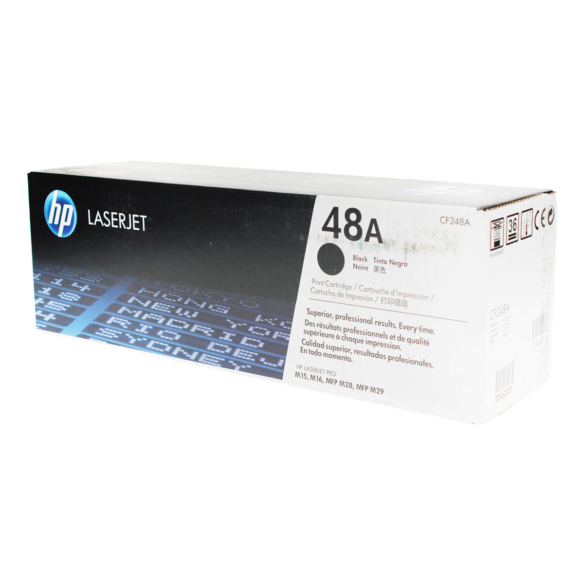 OEM HP 48A (CF248A) Toner Cartridge, Black, 1K Yield