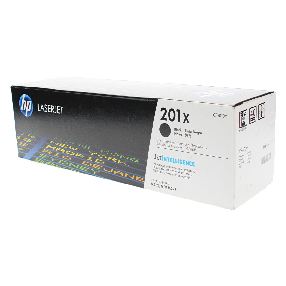 OEM HP 201X (CF400X) Toner Cartridge, Black, 2.8K High Yield
