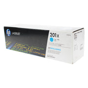 OEM HP 201X (CF401X) Toner Cartridge, Cyan, 2.3K High Yield