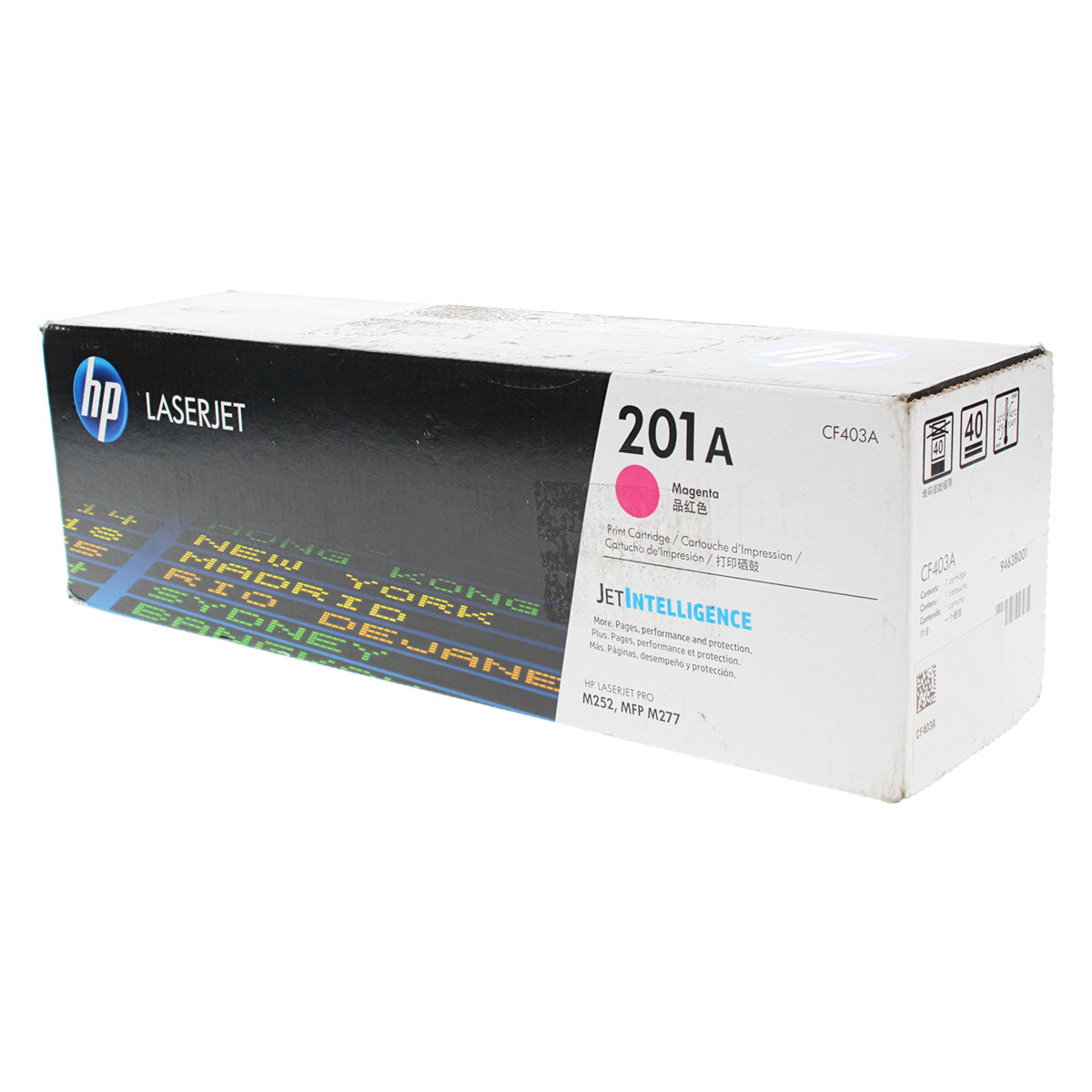 OEM HP 201A (CF403A) Toner Cartridge, Magenta, 1.4K Yield