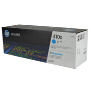 OEM HP 410X (CF411X) Toner Cartridge, Cyan, 5K High Yield