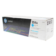 OEM HP 204A (CF511A) Toner Cartridge, Cyan, 900 Yield