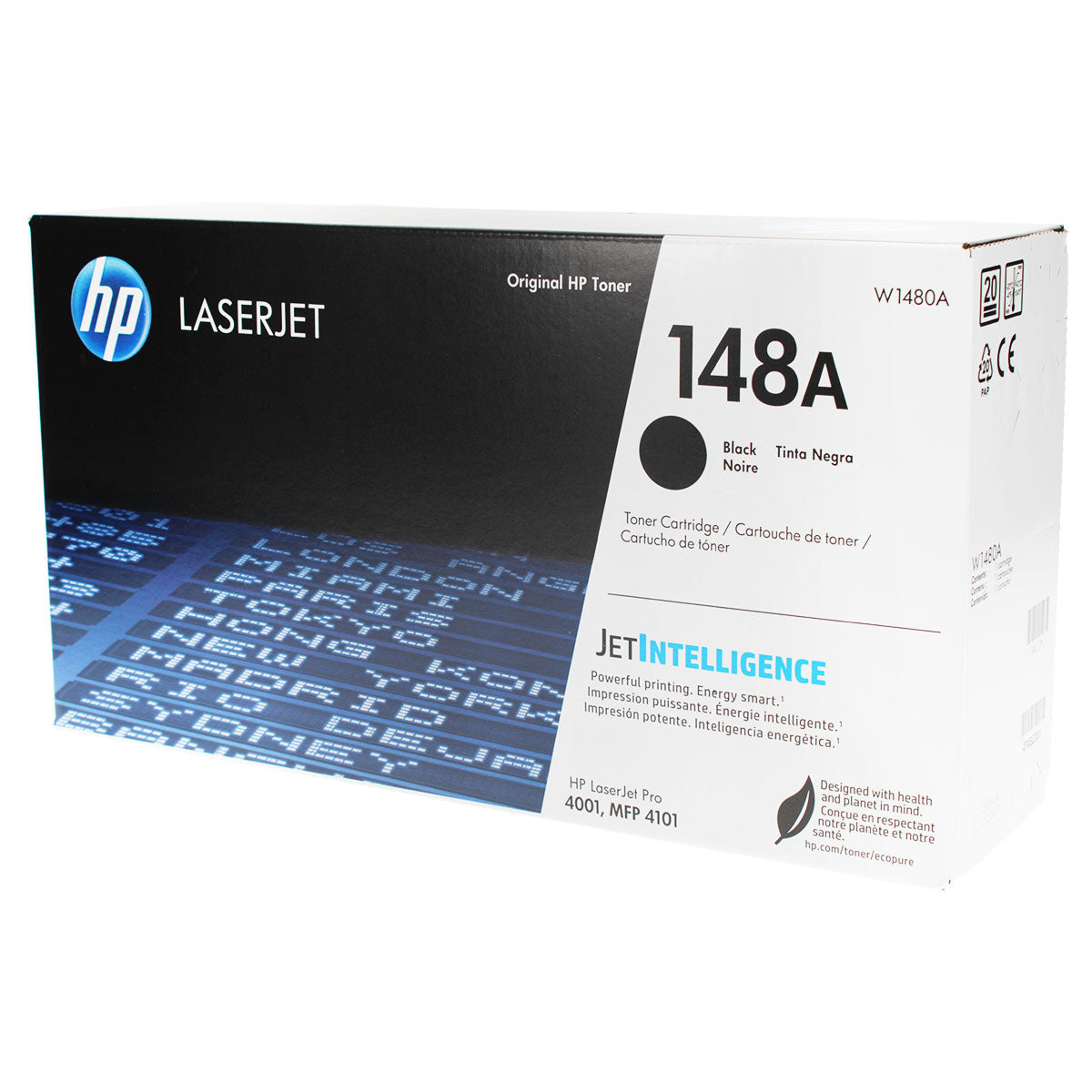 OEM HP (W1480A) Toner Cartridge, Black, 2.9K Yield