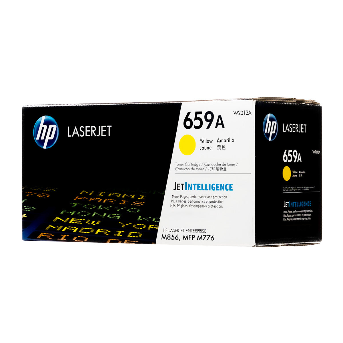 OEM HP 659A (W2012A) Toner Cartridge, Yellow, 13K Yield