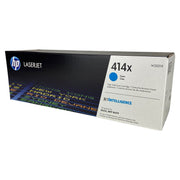OEM HP 414X (W2021X) Toner Cartridge, Cyan, 6K High Yield