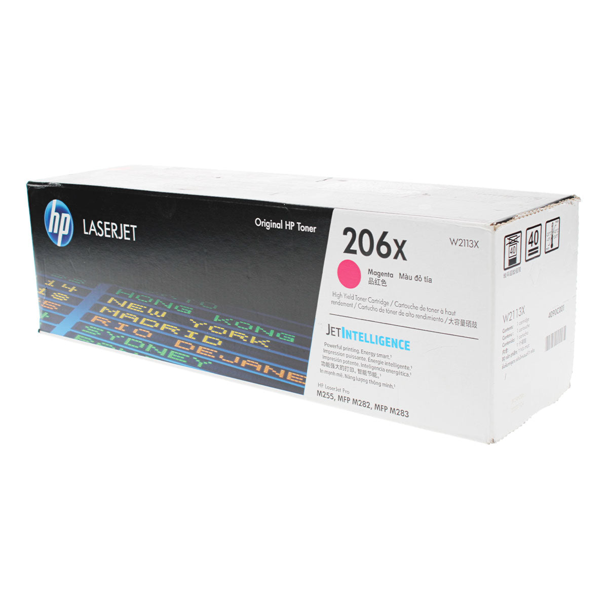 OEM HP 206X (W2113X) Toner Cartridge, Magenta, 2.45K High Yield