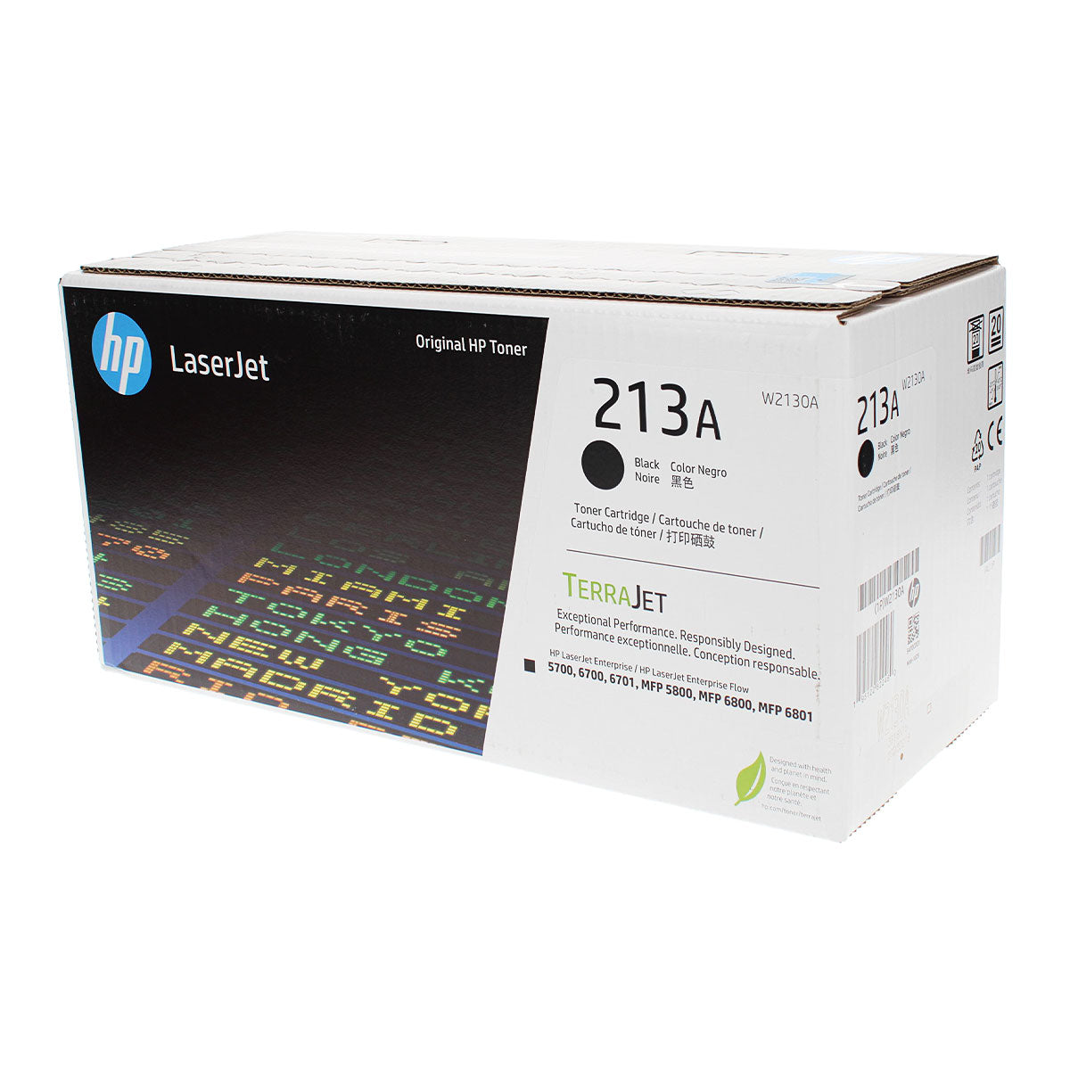 OEM HP (W2130A) Toner Cartridge, Black, 3.5K Yield
