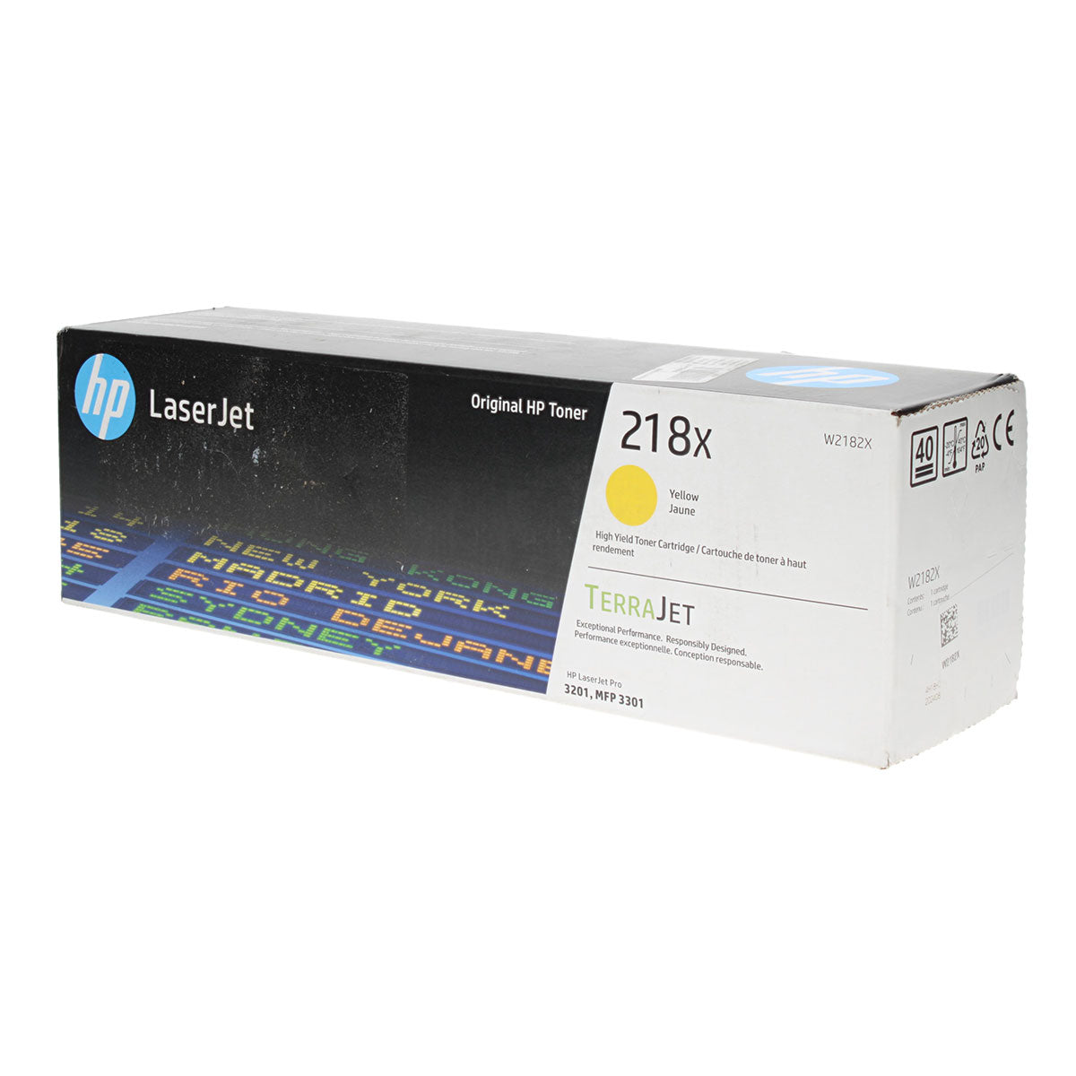 OEM HP . (W2182X) Toner Cartridge, Yellow, 2.5K Yield