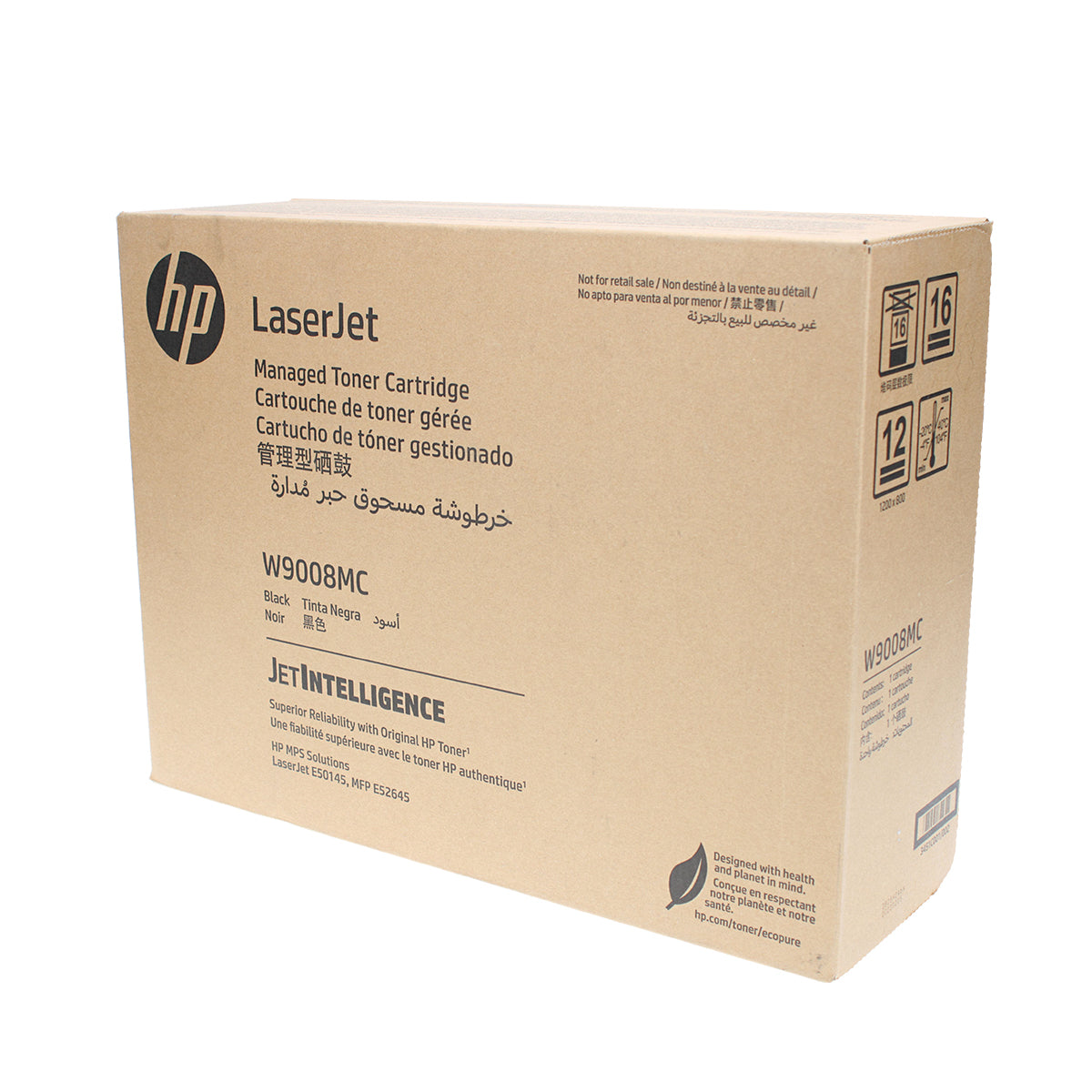 OEM HP (W9008MC) Toner Cartridge, Black, 23K Yield