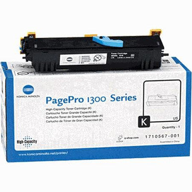 OEM Konica Minolta (1710567001) Toner Cartridge, Black, 6K Yield