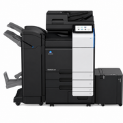 Konica Minolta Bizhub C301i Used with finisher and four paper trays