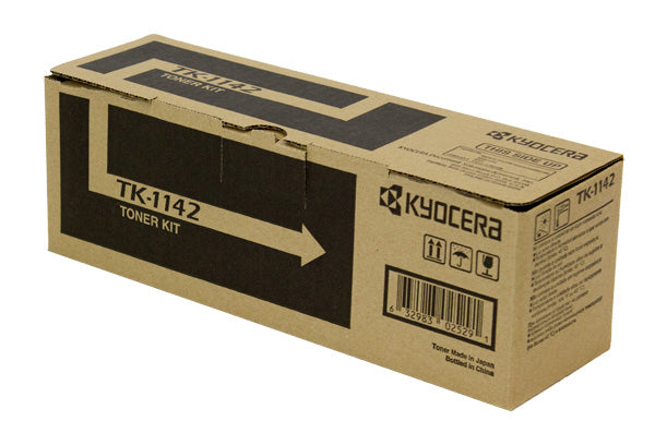 OEM Kyocera Mita TK-1142 (1T02ML0US0) Toner Cartridge, Black, 7.2K Yield