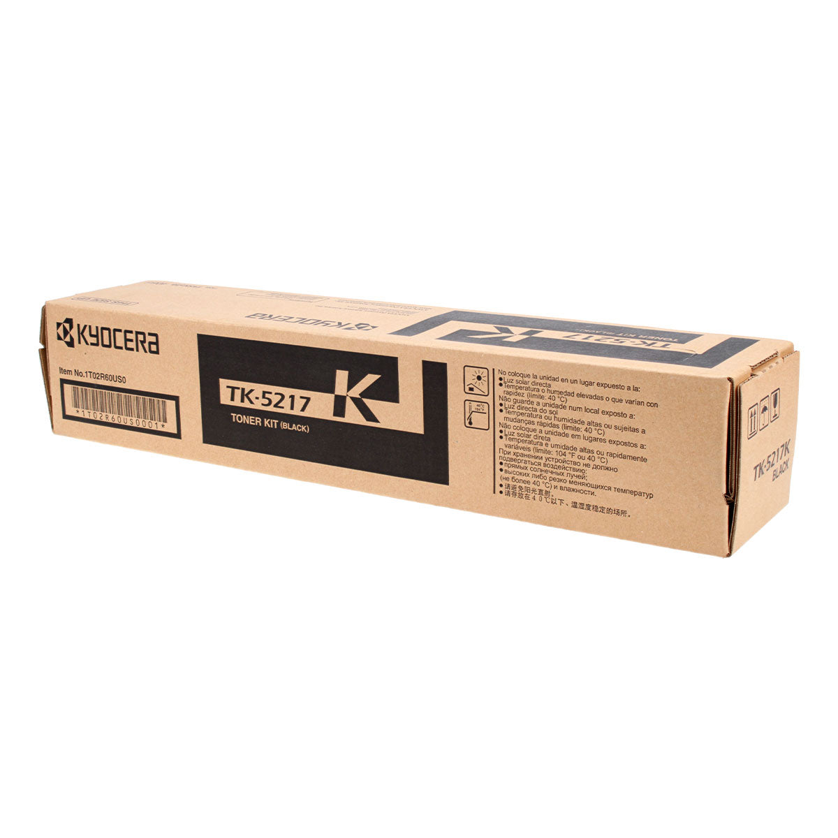 OEM Kyocera Mita TK-5217K (1T02R60US0) Toner Cartridge, Black, 20K Yield