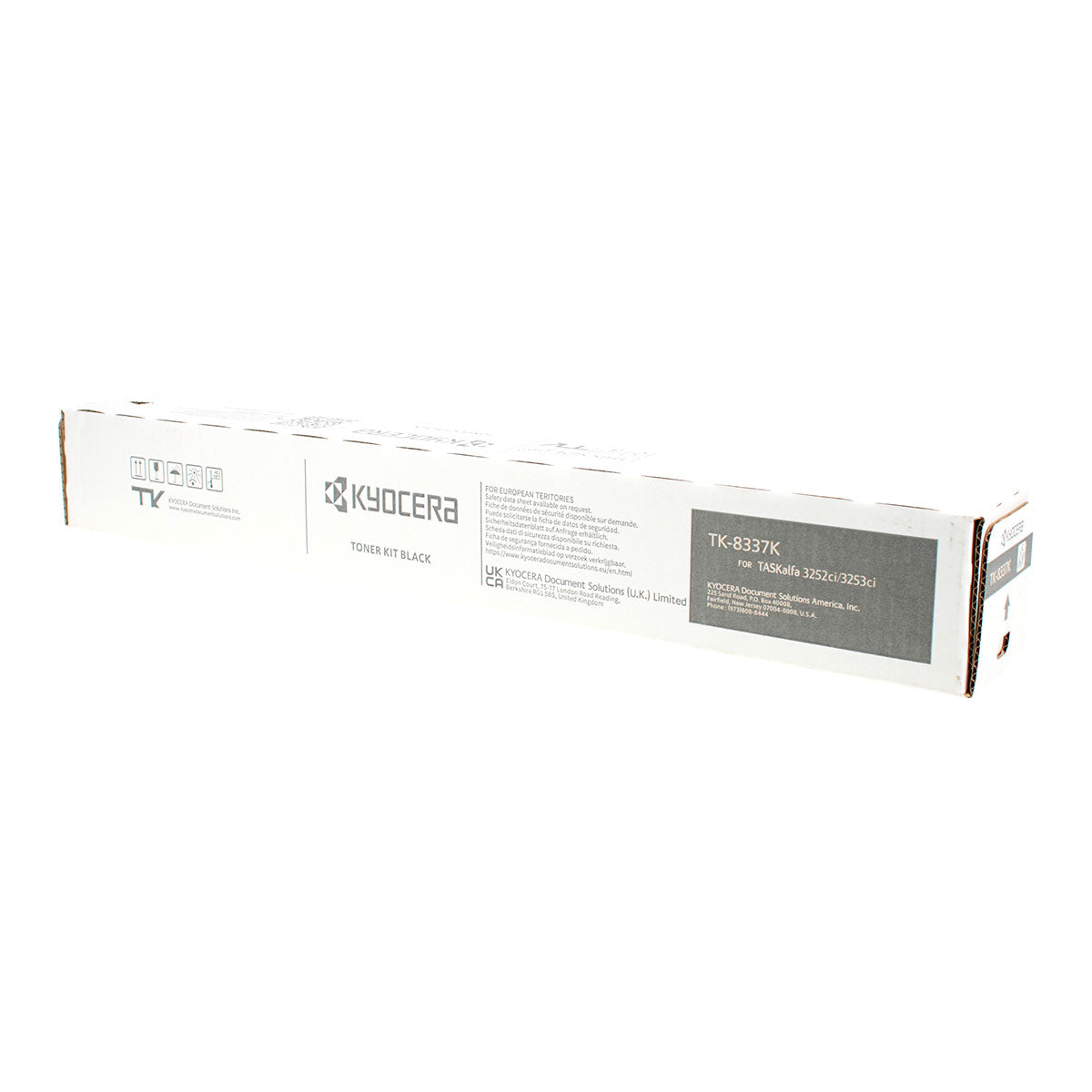 OEM Kyocera Mita TK-8337K (1T02RL0USX) Toner Cartridge, Black, 25K Yield