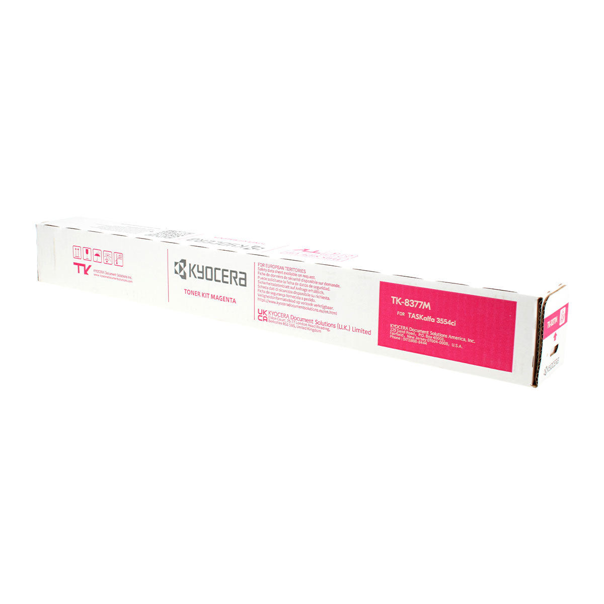 OEM Kyocera Mita TK-8337M (1T02RLBUSX) Toner Cartridge, Magenta, 15K Yield