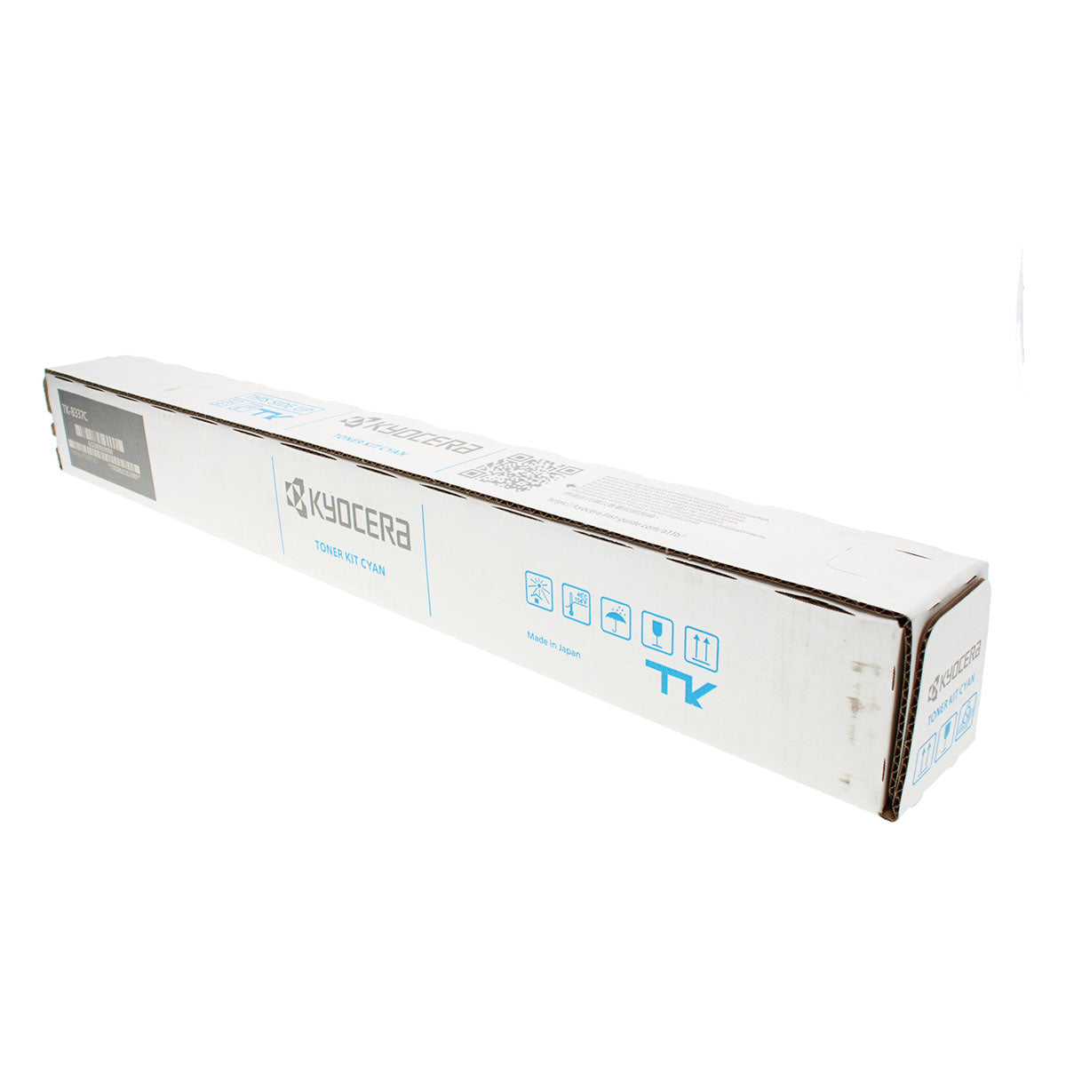 OEM Kyocera Mita TK-8337C (1T02RLCUSX) Toner Cartridge, Cyan, 15K Yield