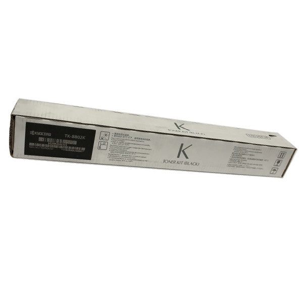 OEM Kyocera Mita TK-8802K (1T02RR0US0, 1TO2RR0USX) Toner Cartridge, Black, 30K Yield