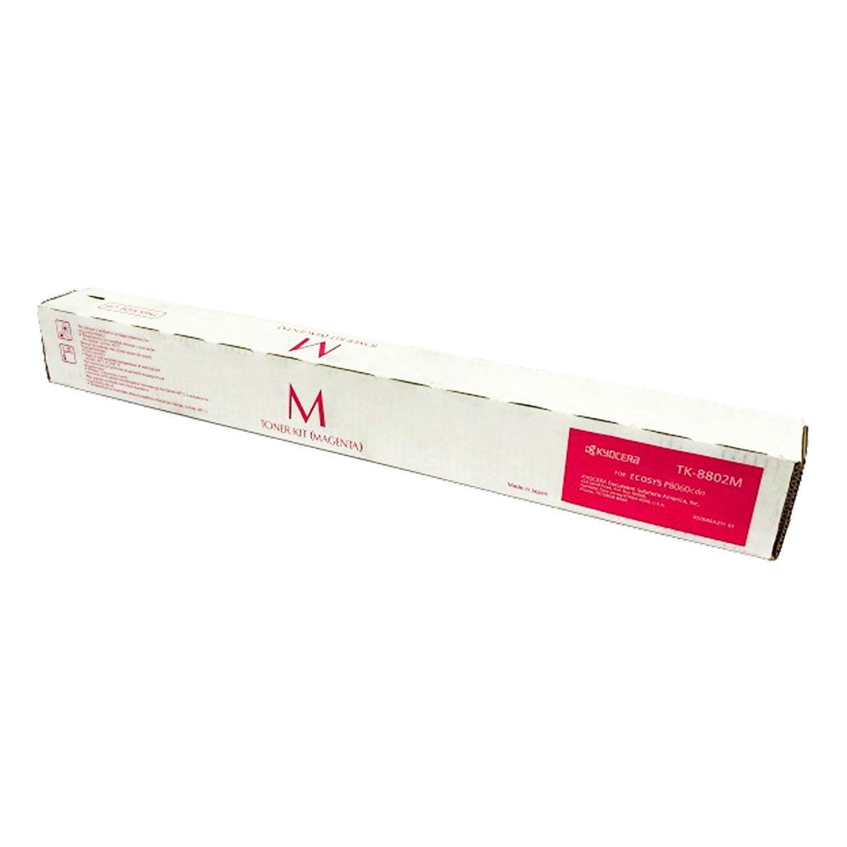 OEM Kyocera Mita TK-8802M (1T02RRBUS1, 1T02RRBUSX) Toner Cartridge, Magenta, 20K Yield