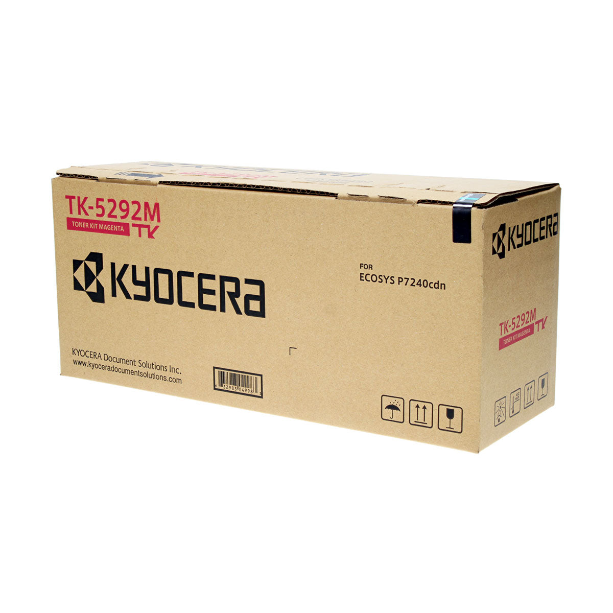 OEM Kyocera Mita TK-5292M (1T02TXBUS0) Toner Cartridge, Magenta, 13K Yield