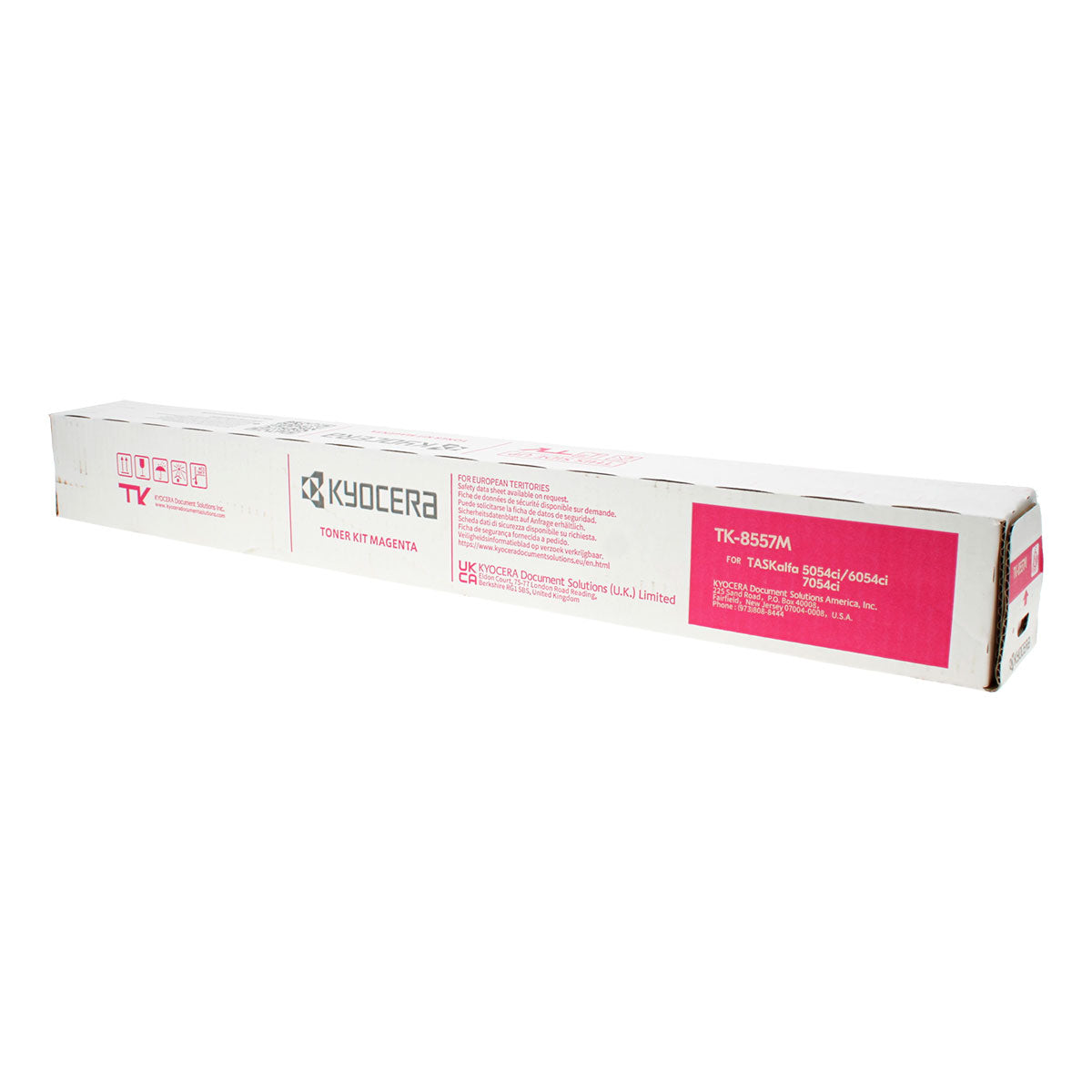 OEM Kyocera Mita TK-8557M (1T02XCBUS0, 1T02XCBUSX) Toner Cartridge, Magenta, 24K Yield