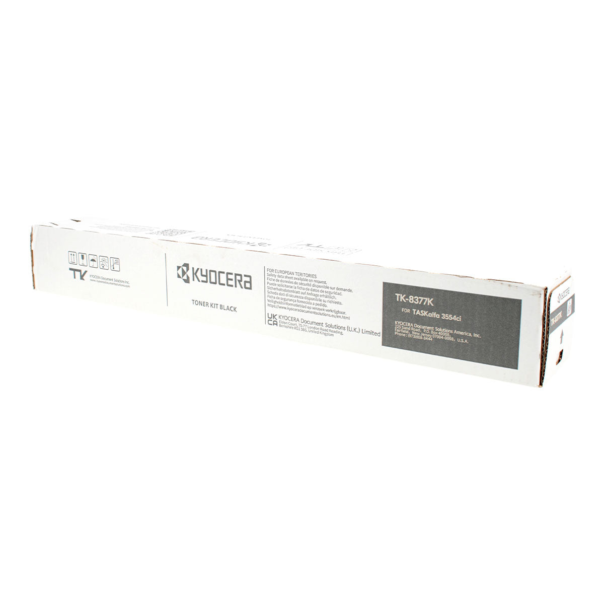 OEM Kyocera Mita TK-8377K (1T02XD0USX) Toner Cartridge, Black, 30K Yield