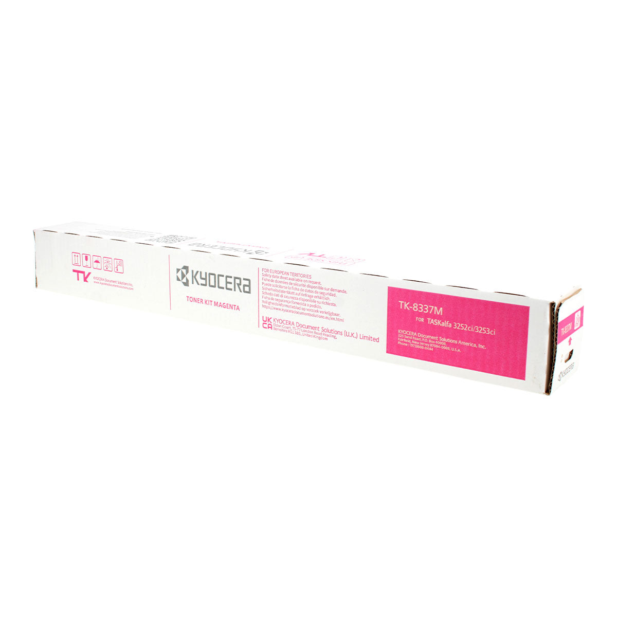 OEM Kyocera Mita TK-8377M (1T02XDBUSX) Toner Cartridge, Magenta, 20K Yield