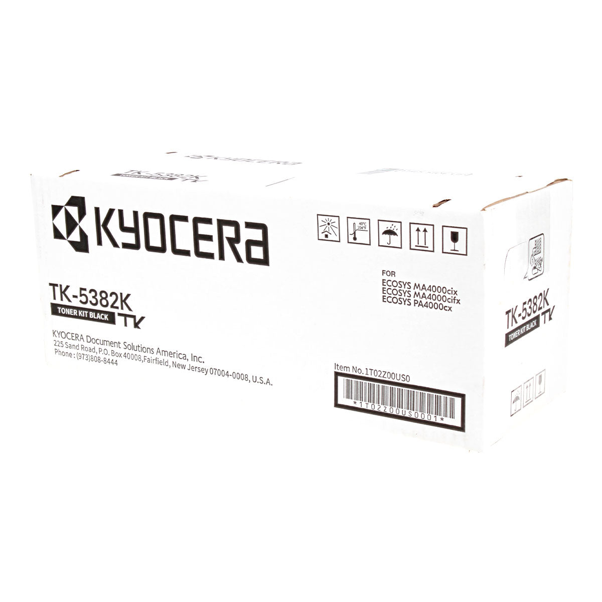 OEM Kyocera Mita TK-5382K (1T02Z00US0) Toner Cartridge, Black, 13K Yielld