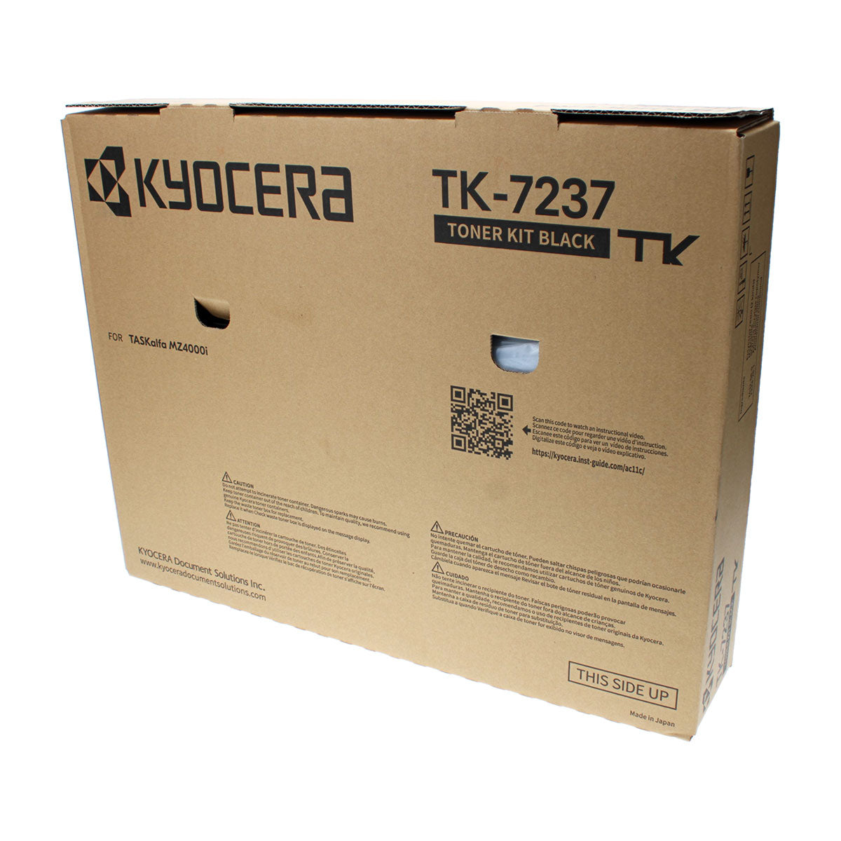 OEM Kyocera Mita TK-7237 (1T02ZS0US0) Toner Cartridge, Black, 35K Yield