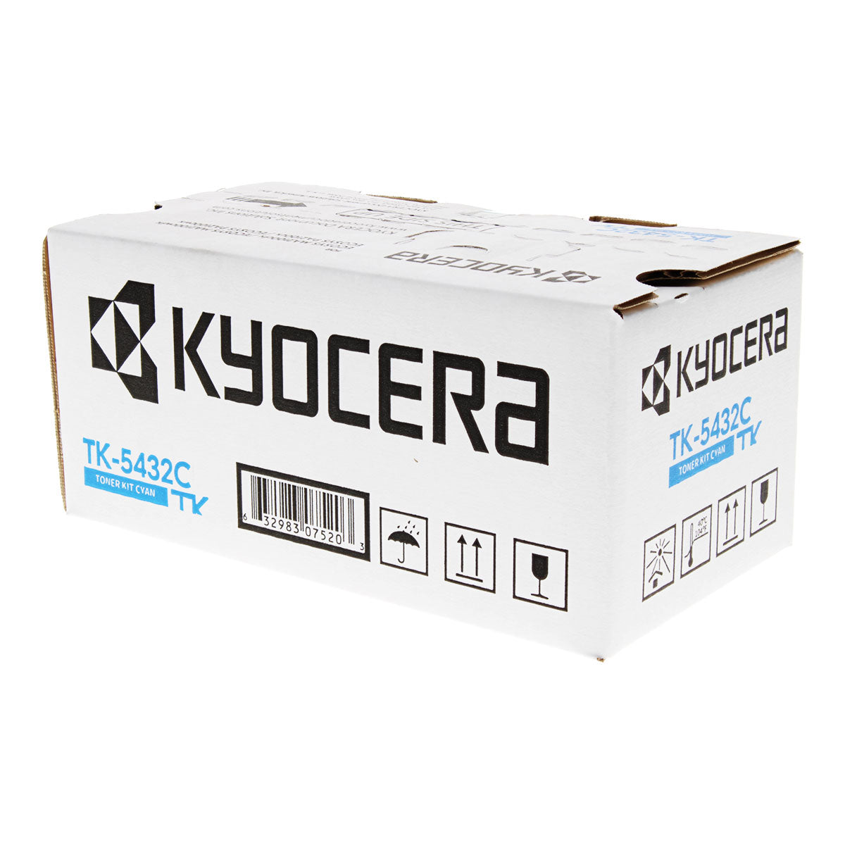 OEM Kyocera Mita TK-5432C (1T0C0ACUS1) Toner Cartridge, Cyan, 1.25K Yield