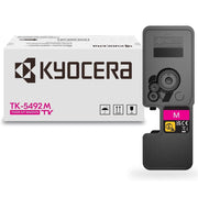 OEM Kyocera Mita TK-5492M (1T0C22BUS1) Toner Cartridge, Magenta, 2.4K High Yield
