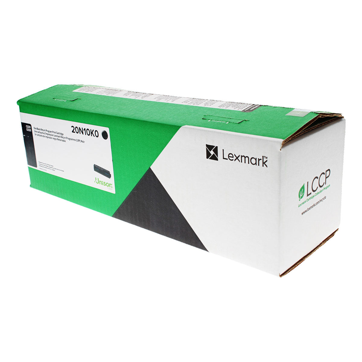 OEM Lexmark (20N10K0) Toner Cartridge, Black, 1.5K Yield