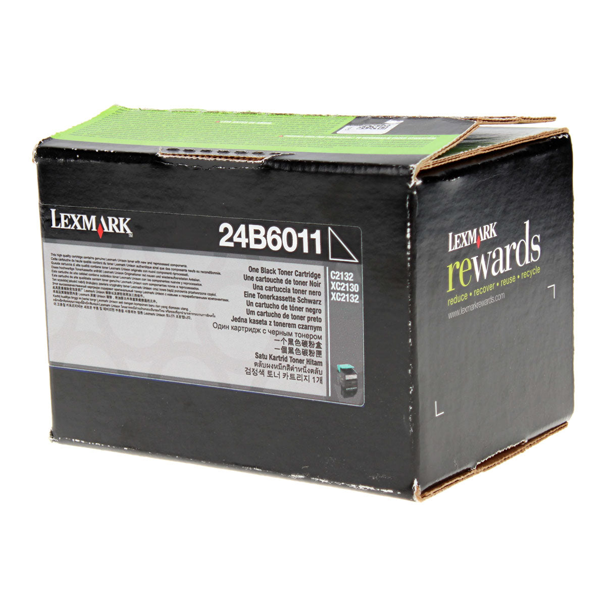 OEM Lexmark (24B6011) Toner Cartridge, Black, 6K Yield