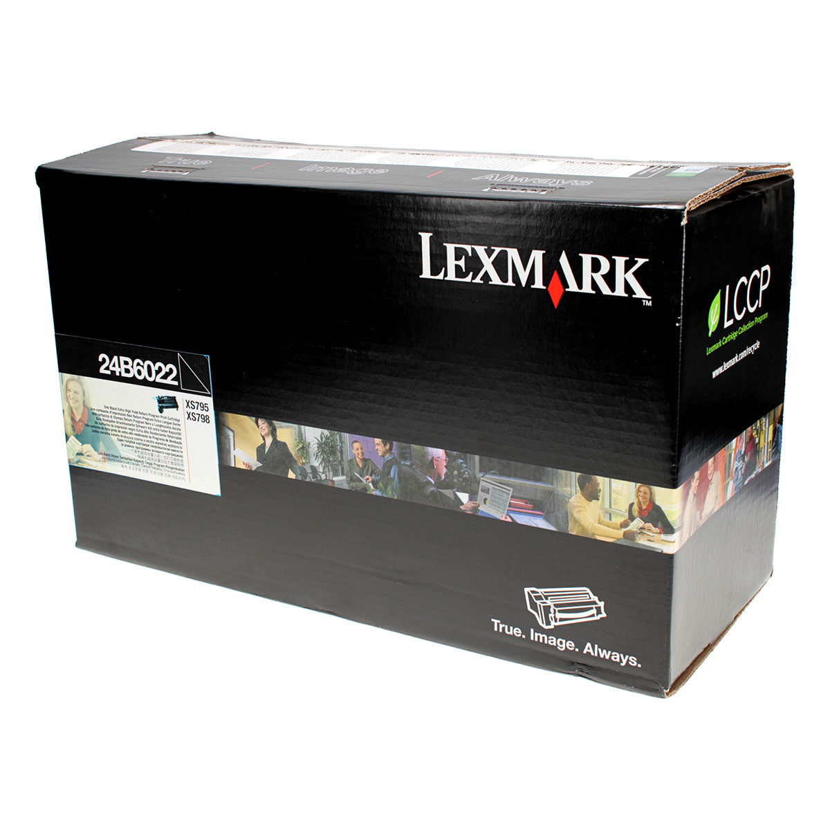 OEM Lexmark (24B6022) Toner Cartridge, Black, 20K Extra High Yield