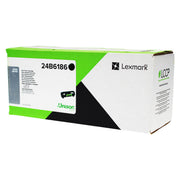 OEM Lexmark (24B6186) Toner Cartridge, Black, 16K Yield