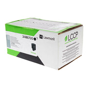 OEM Lexmark (24B6720) Toner Cartridge, Black, 20K Yield