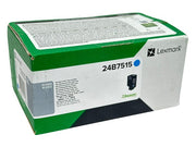 OEM Lexmark (24B7515) Toner Cartridge, Cyan, 14.2K Yield