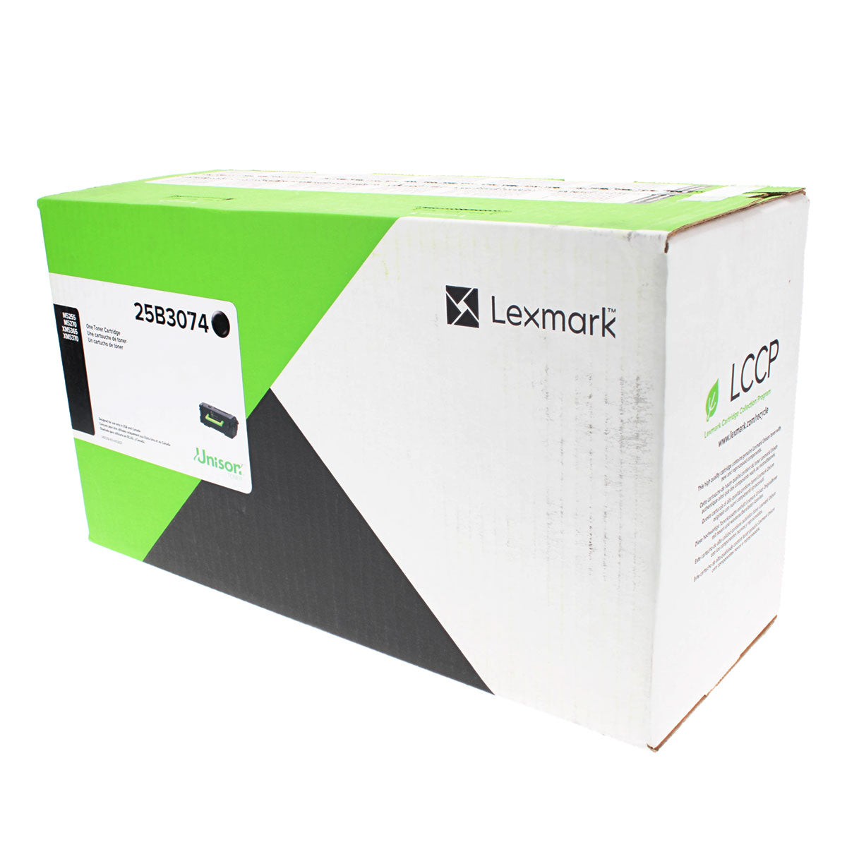 OEM Lexmark (25B3074) Toner Cartridge, Black, 45K Extra High Yield