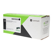 OEM Lexmark (66S1000) Toner Cartridge, Black, 5K Yield