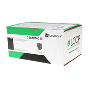 OEM Lexmark (74C1HM0) Toner Cartridge, Magenta, 12K High Yield, Return Program