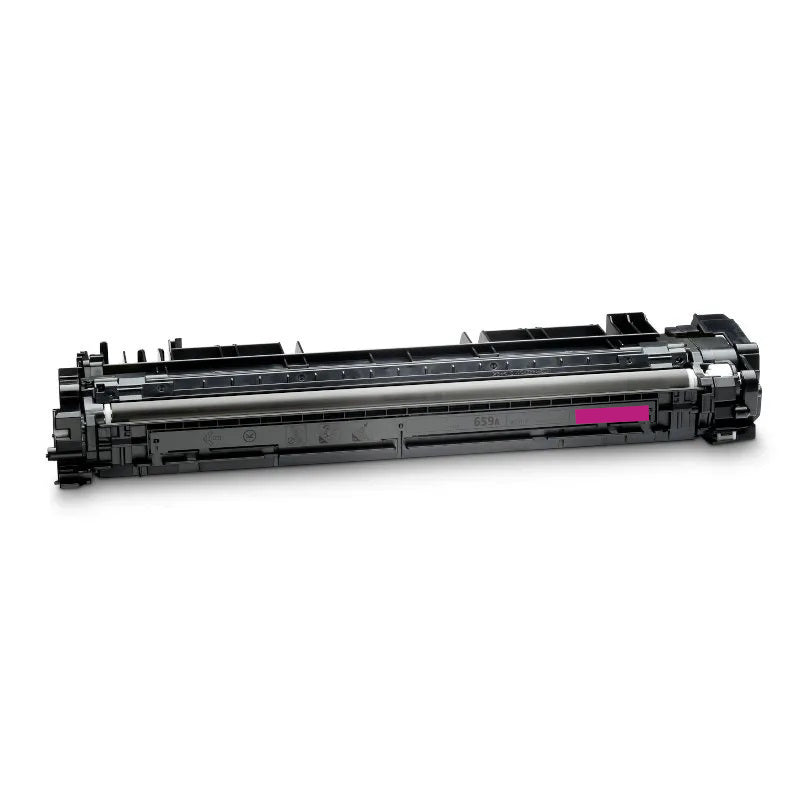 Reference photo: Remanufactured HP 659A (W2013A) Toner Cartridge, Magenta, 13K Yield, (New Chip). Supplier labels and packaging may vary.