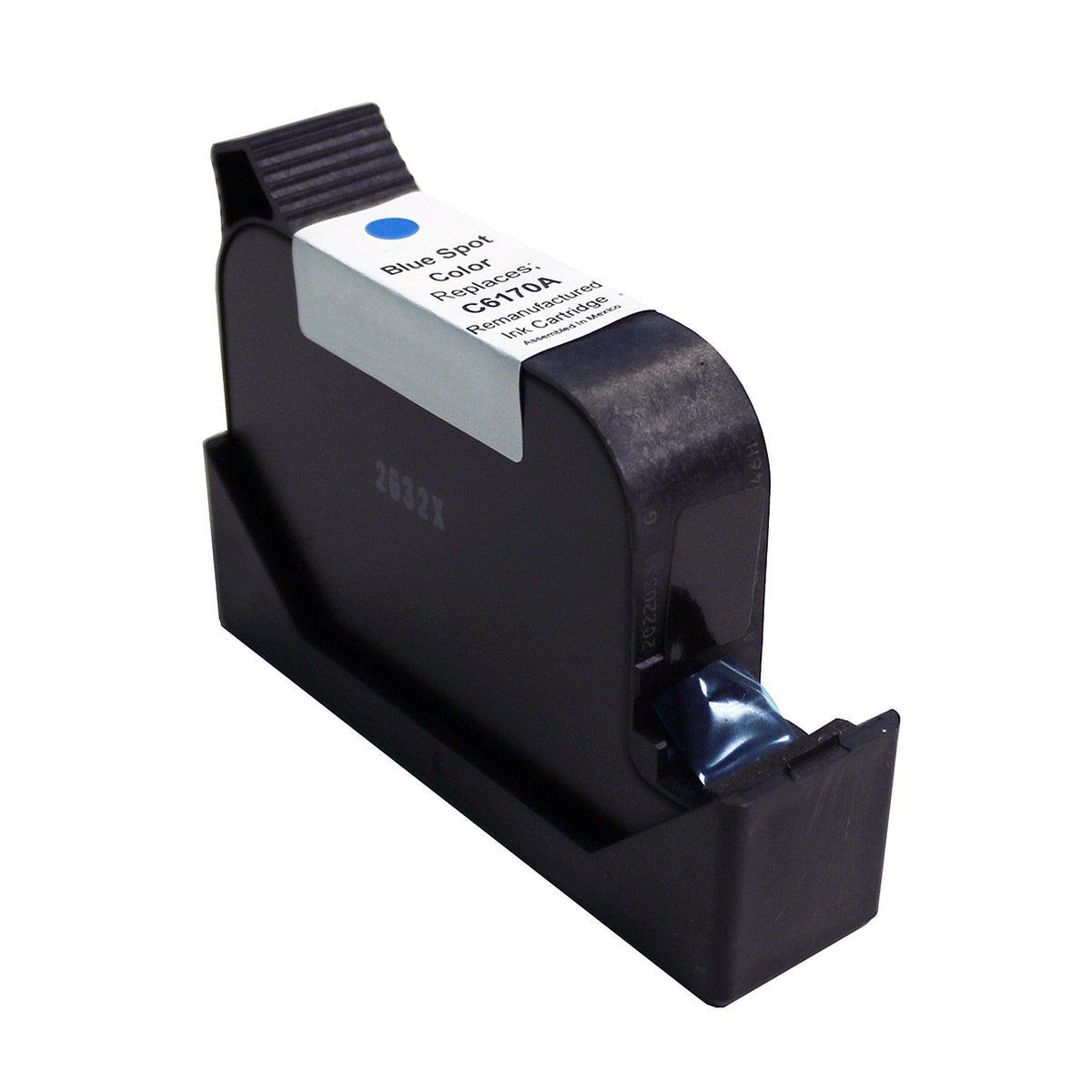Reference photo: HP C6170A blue spot-color ink. Supplier labels and packaging may vary.