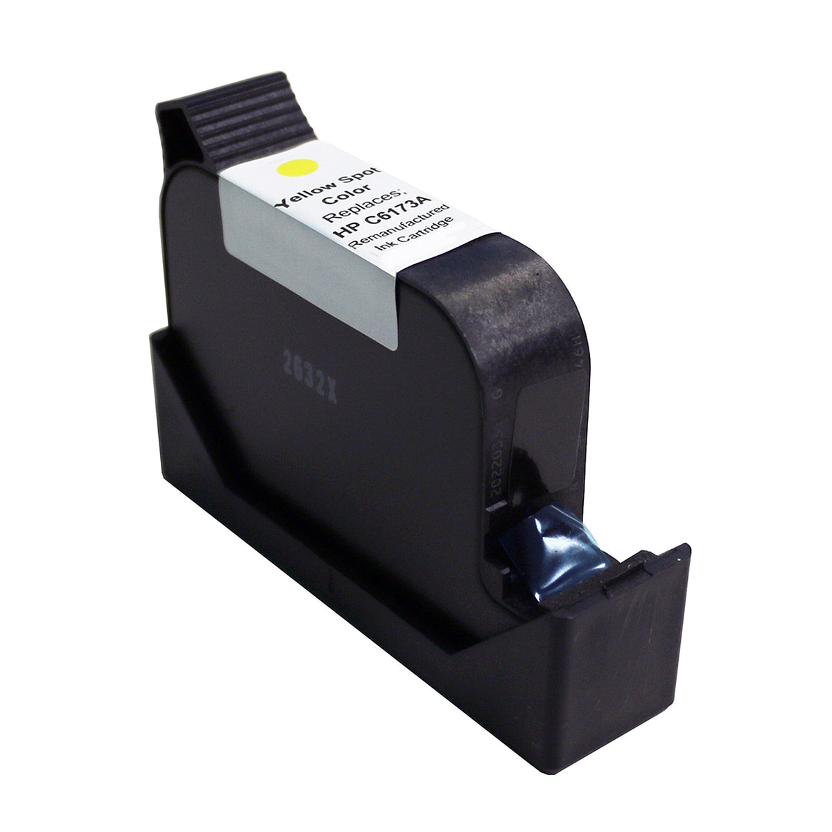 Reference photo: HP C6173A yellow spot-color ink. Supplier labels and packaging may vary.